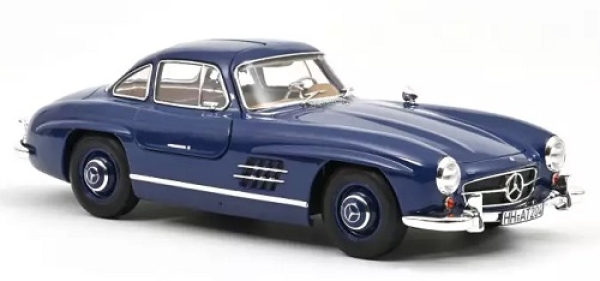 183852 Mercedes-Benz 300 SL 1954 Blue 1:18